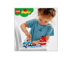 LEGO DUPLO Fire Helicopter & Police Car