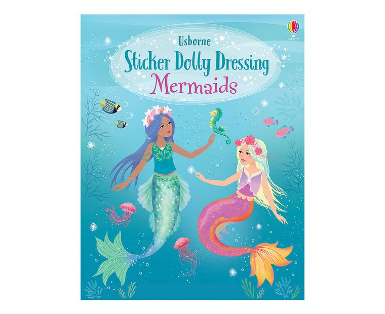 Usborne Sticker Dolly Dressing Mermaids by Fiona Watt - Book