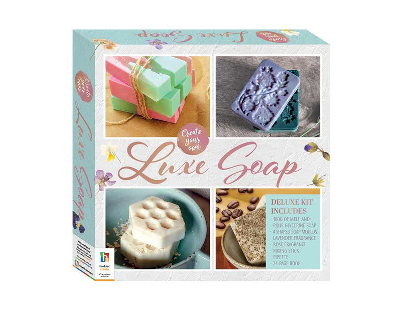 Hinkler Create Your Own Luxe Soap Deluxe Kit