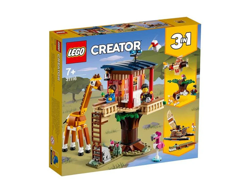 LEGO® Creator 3in1 Safari Wildlife Tree House 31116