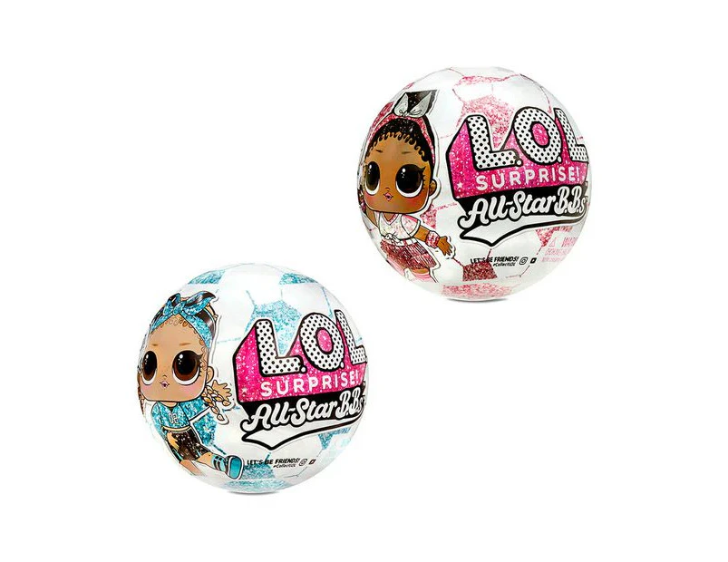 L.O.L Surprise All Star B.B.S Soccer Doll Collectable Figure Toy Kids 4y+ Asst.