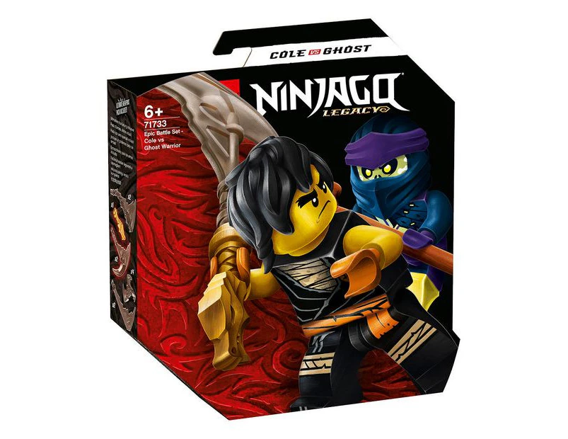 LEGO&reg; NINJAGO&reg; Epic Battle Set - Cole vs. Ghost Warrior 71733