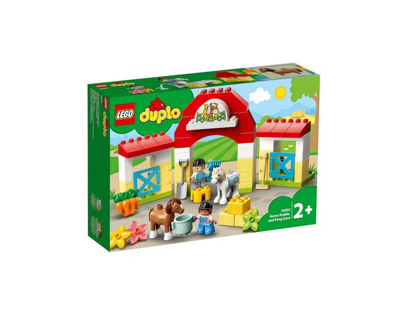 LEGO® DUPLO® Town Horse Stable and Pony Care 10951