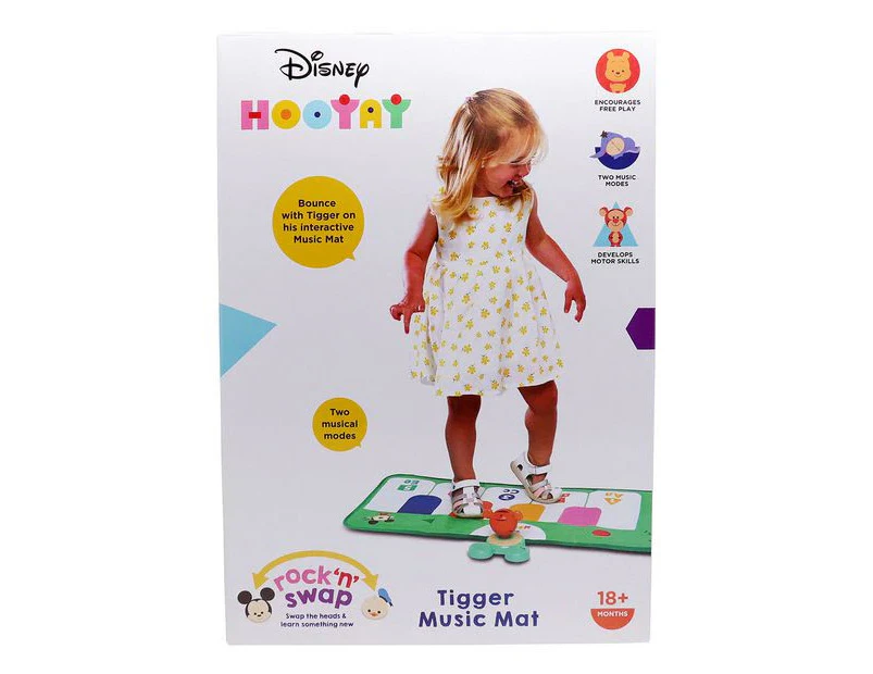 Disney Hooyay Tigger Kids/Childrens Interactive Learning Musical Mat 6m+