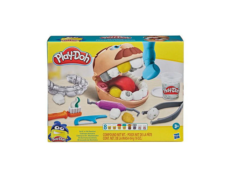 Play-Doh Drill n Fill Dentist Playset - Multi