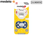 Medela Baby 0-6 Months Original & Glow In The Dark Soothers 2-Pack