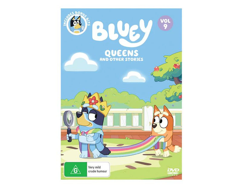 Bluey: Queens And Other Stories  - Volume 9 - DVD