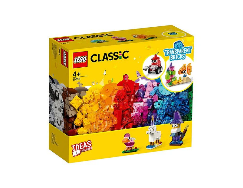 LEGO&reg; Classic Creative Transparent Bricks 11013