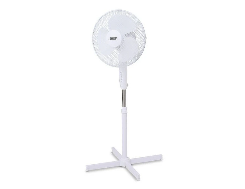 Celsius 40cm Pedestal Fan - White