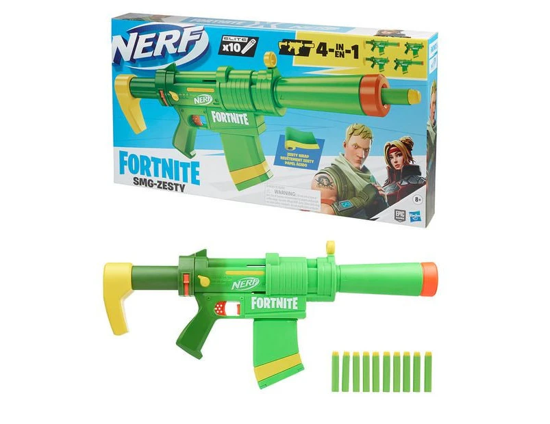 Hasbro Nerf Fortnite Smg L Silver