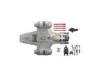 Star Wars Mission Fleet Razor Crest Outer Rim Run Deluxe Vehicle Playset - Grey