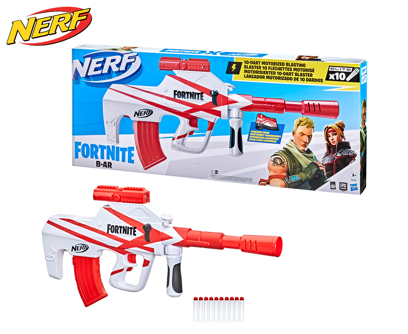 NERF Fortnite Flare Blaster Toy