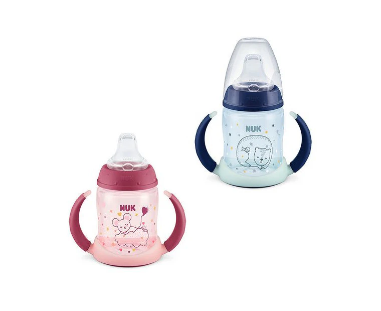 Nuk Glow in the Dark Learner Bottle 150ml - Assorted