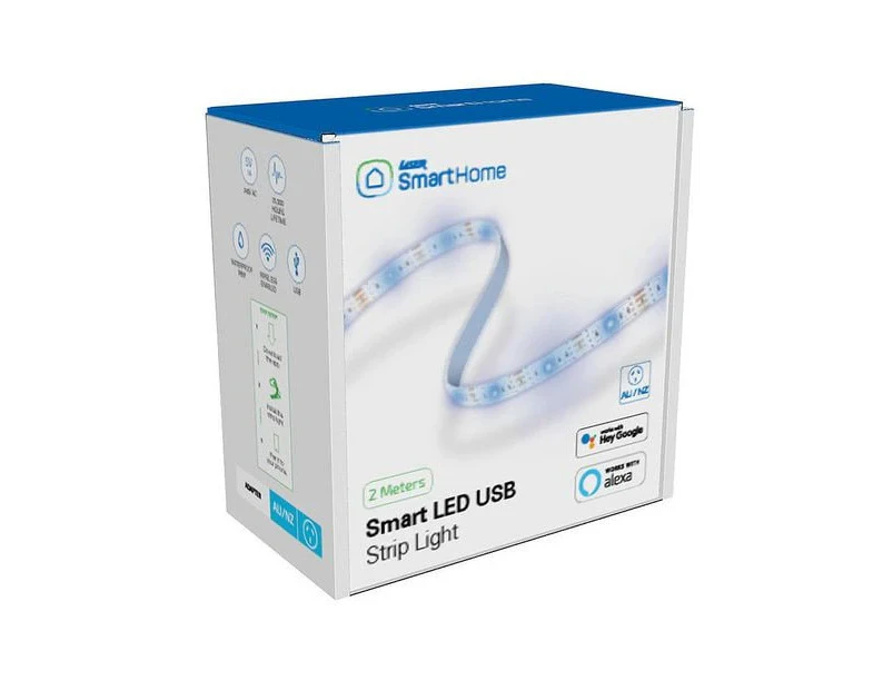 Laser SmartHome 2m Smart LED USB Strip Light - Multi