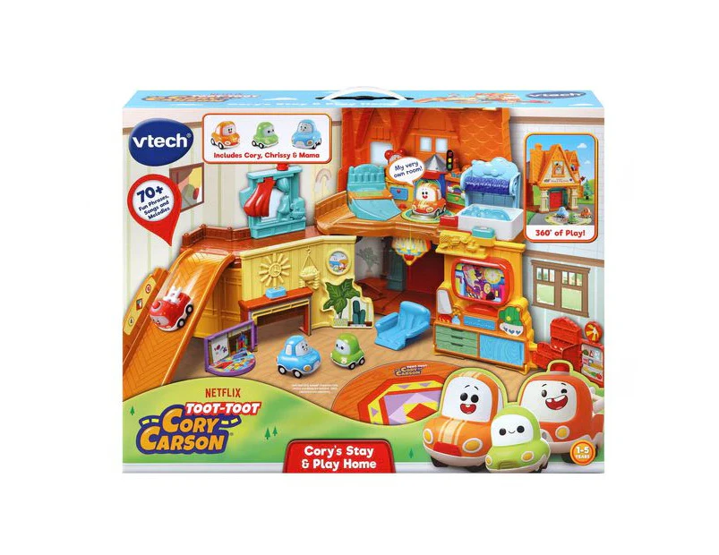 VTech Toot-Toot Cory Carson's Stay & Play Home - Brown