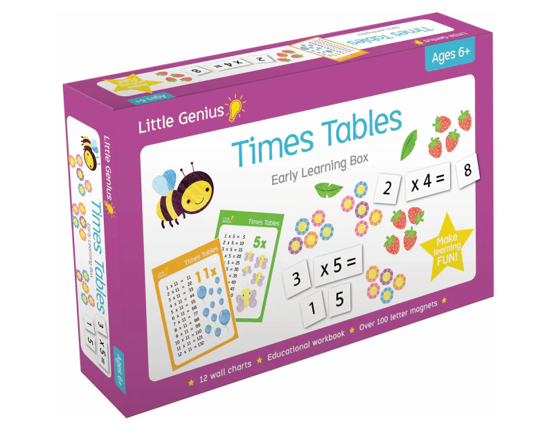 Little Genius Times Tables Early Learning Box