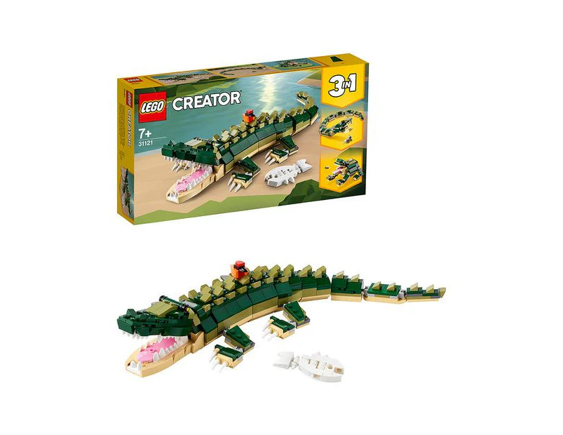 LEGOÂ® Creator 3in1 Crocodile 31121