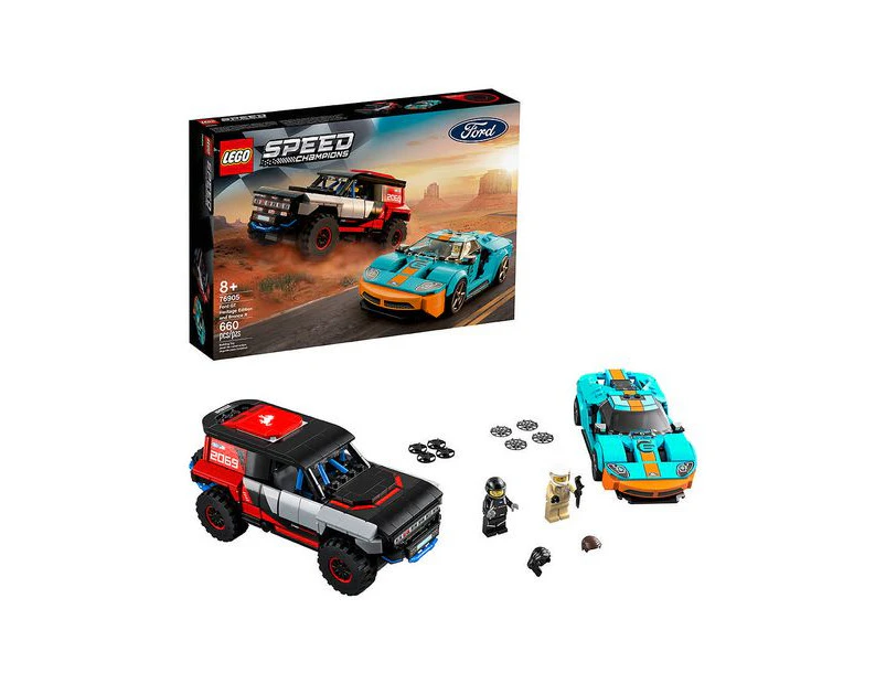 LEGO® Speed Champions Ford GT Heritage Edition and Bronco R 76905