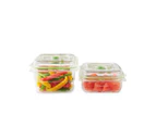 FoodSaver Container 2 Piece Set VS0640 - Clear