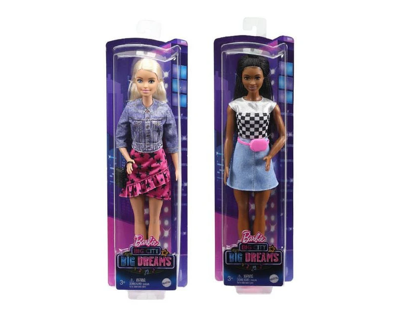 Barbie Big City Big Dreams Doll - Assorted* - Purple