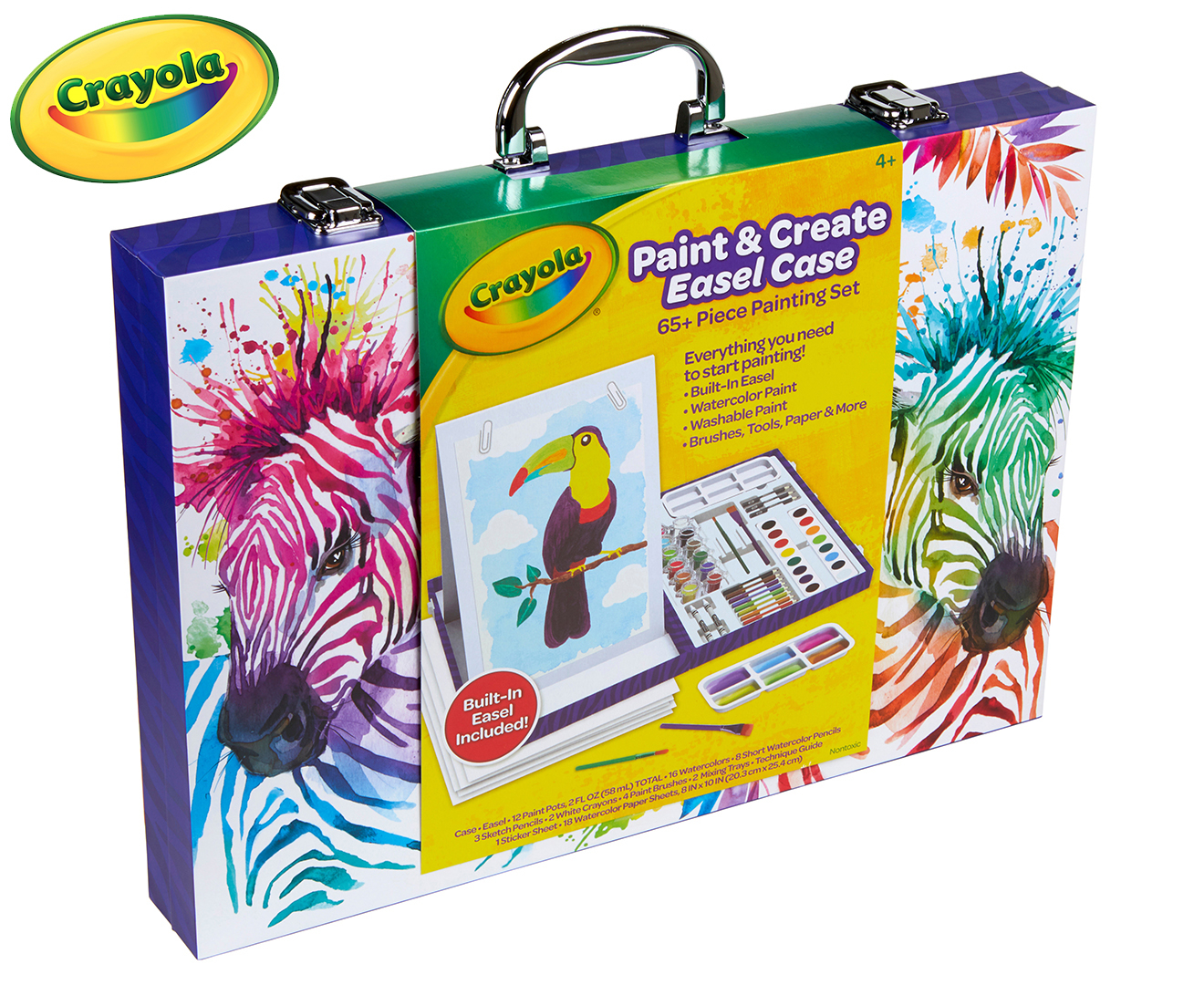 Crayola Color Wonder Paw Patrol Travel Easel with 30 Bonus Pages, Full Size Color Wonder Markers and Paints!