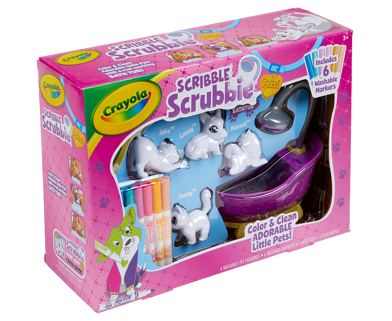 Crayola Scribble Scrubbie Pets Scented Spa Activity Kit : Target