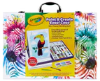 Crayola 69-Piece Paint & Create Easel Case