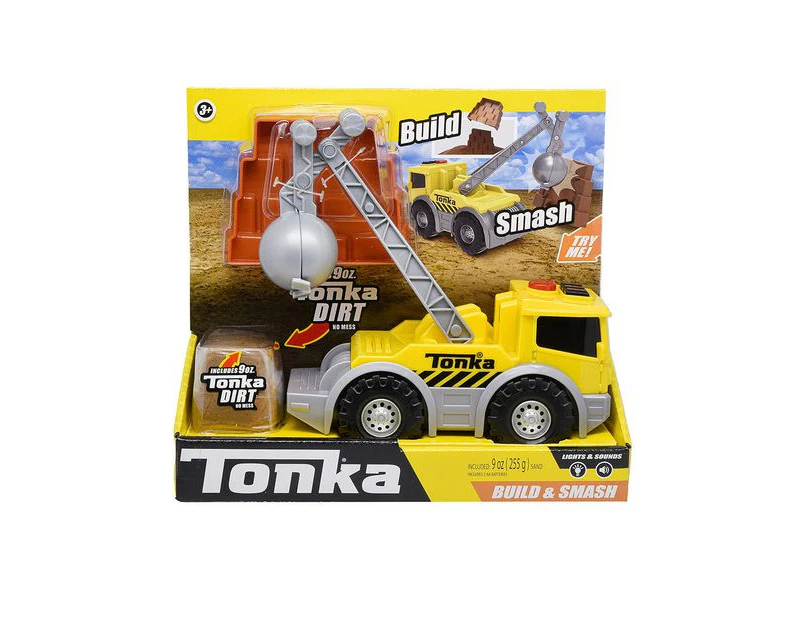 Tonka Build & Smash Truck - Yellow