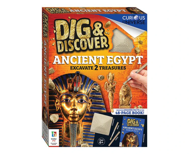 Curious Universe Dig & Discover Ancient Egypt Archaeology Activity Kit 6y+