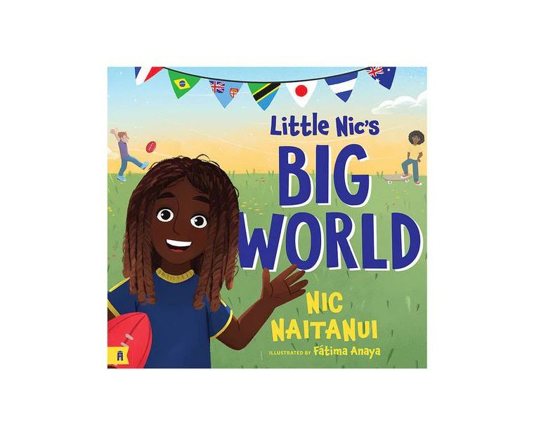 Little Nic's Big World Hardcover Book by Nic Naitanui