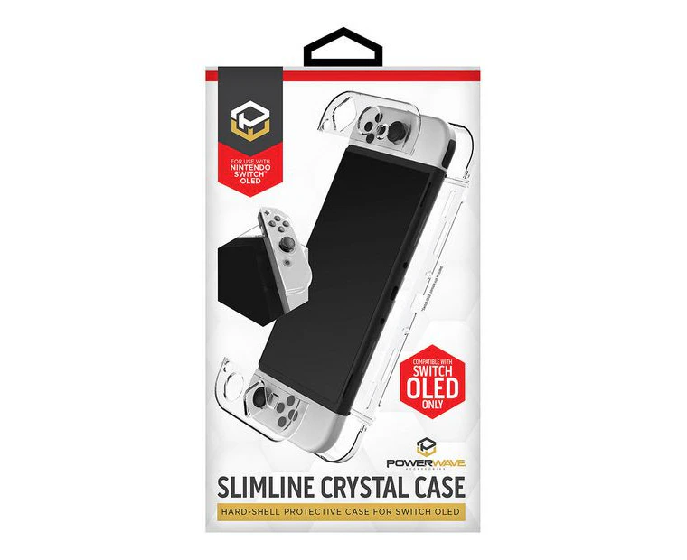 Powerwave Switch OLED Slimline Crystal Case