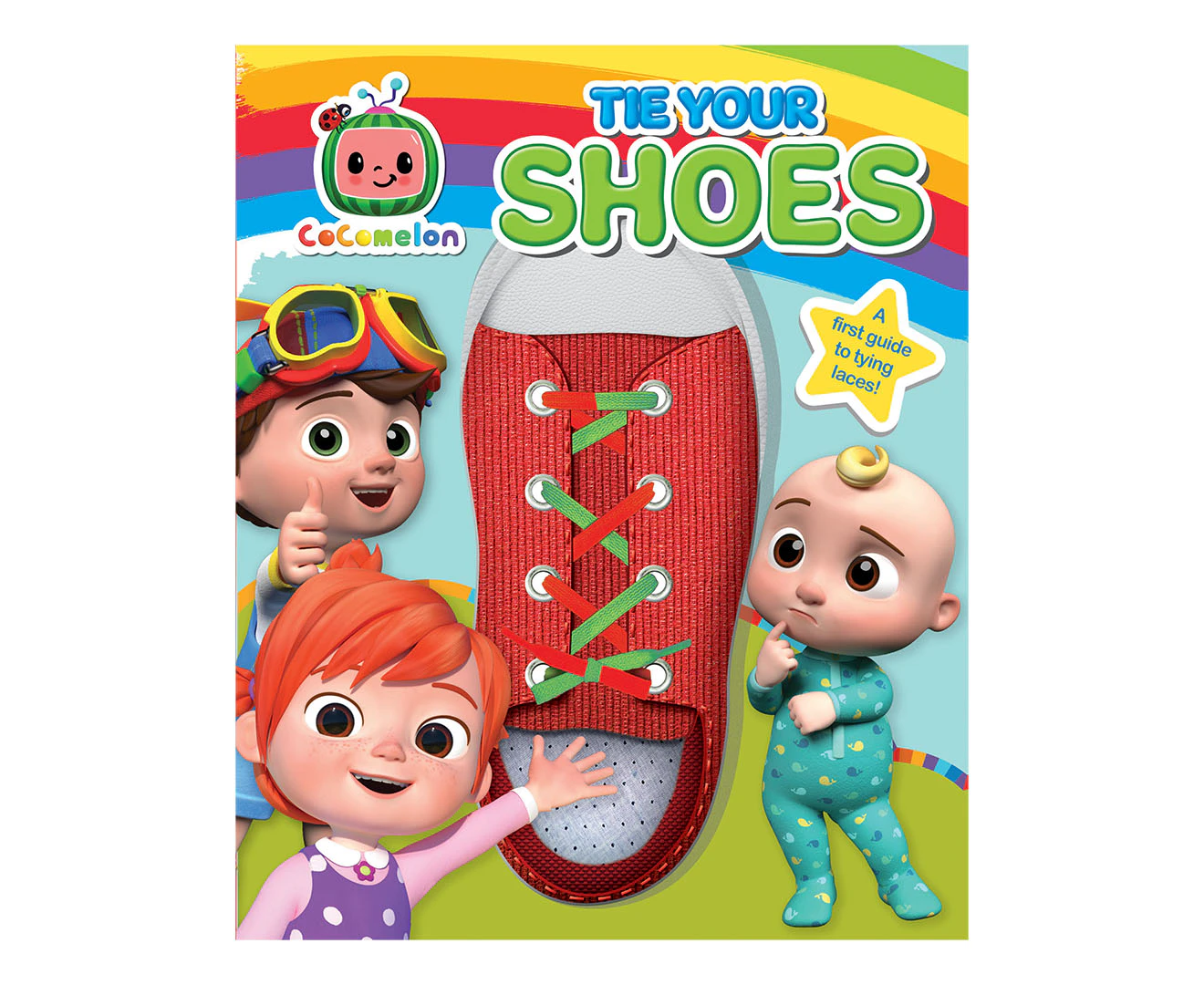 CoComelon Tie Your Shoes Board Book