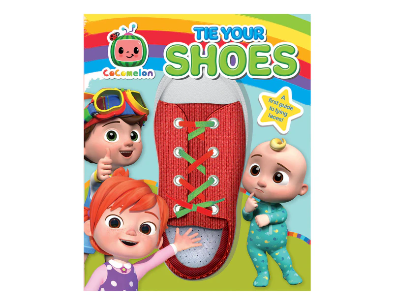 CoComelon Tie Your Shoes Board Book