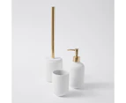 Target Sabina Ceramic Toilet Brush Holder - White