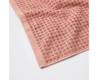 Target Waffle Cotton Bamboo Bath Sheet - Pink
