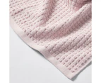Target Waffle Cotton Bamboo Hand Towel - Pink