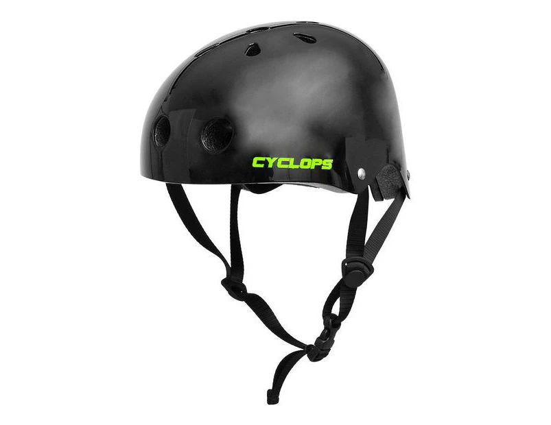 ABS Skate Helmet Small 48-54cm - Black