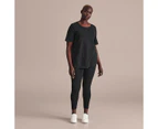Target Curve Organic Cotton T-Shirt - Black