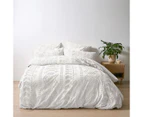 Target Clemens Tufting Quilt Cover Set - White