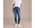 Target Skinny High Rise Full Length Jeans - Blue
