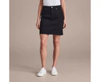 Target Classic Denim Skirt - Black