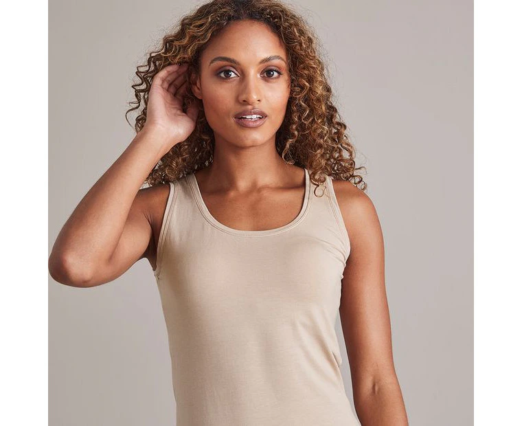 Target Modal Singlet Vest - Neutral