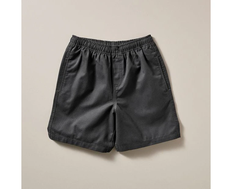 Target Baggy Drill School Shorts - Grey