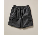 Grey cargo school on sale shorts