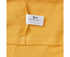 Target Long Sleeve Polo Top - Yellow