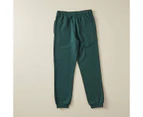 Target School Cuffed Fleece Trackpants - Green