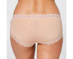 Jockey Parisienne Microfibre Boyleg Briefs; Style: WWLFT - Neutral