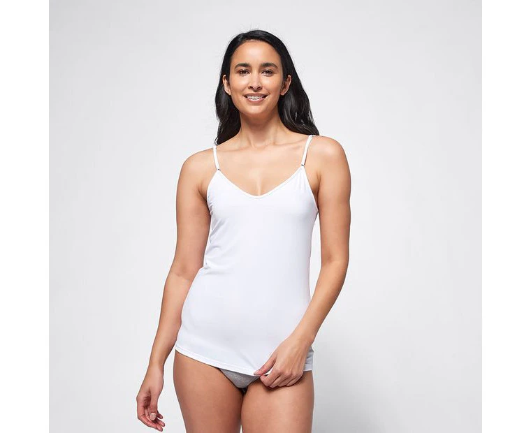 Target Microfibre Reversible Camisole; Style: LCA99009 - White