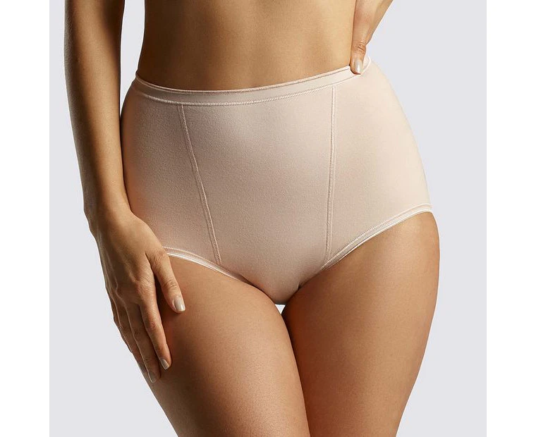 Ambra Cotton Rich Shaping Full Briefs; Style: AMSJSCFB - Neutral