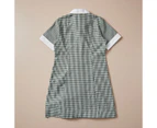 Target Gingham School Dress - Green